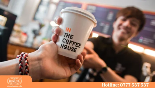 Ly giấy the coffee house và địa điểm in ấn ly giấy uy tín chất lượng