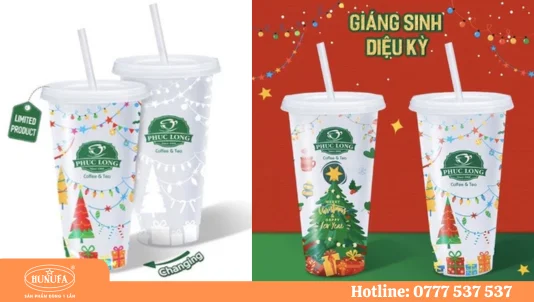 Khám phá ly nhựa đổi màu Phúc long - Phiên bản giới hạn, thiết kế đẹp