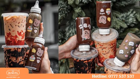 Top các loại ly bán trà sữa đẹp độc lạ hứa hẹn hottrend