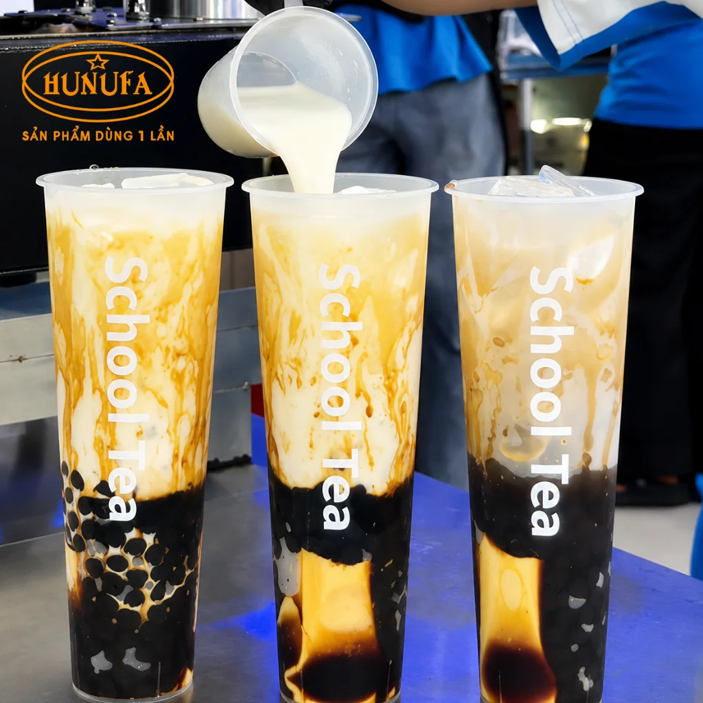 Review menu trà sữa School Tea: Đồ uống đa dạng, topping hấp dẫn