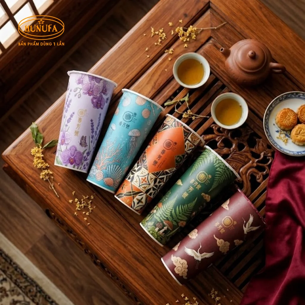 Top những mẫu ly giấy in hình đẹp, màu chuẩn theo yêu cầu, giá tốt
