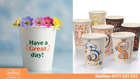 Top những mẫu ly giấy in hình theo yêu cầu, mẫu mới hot nhất