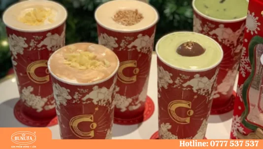 Bùng nổ cuối năm cùng mẫu “Ly Ngân Hà” của Cheese Coffee