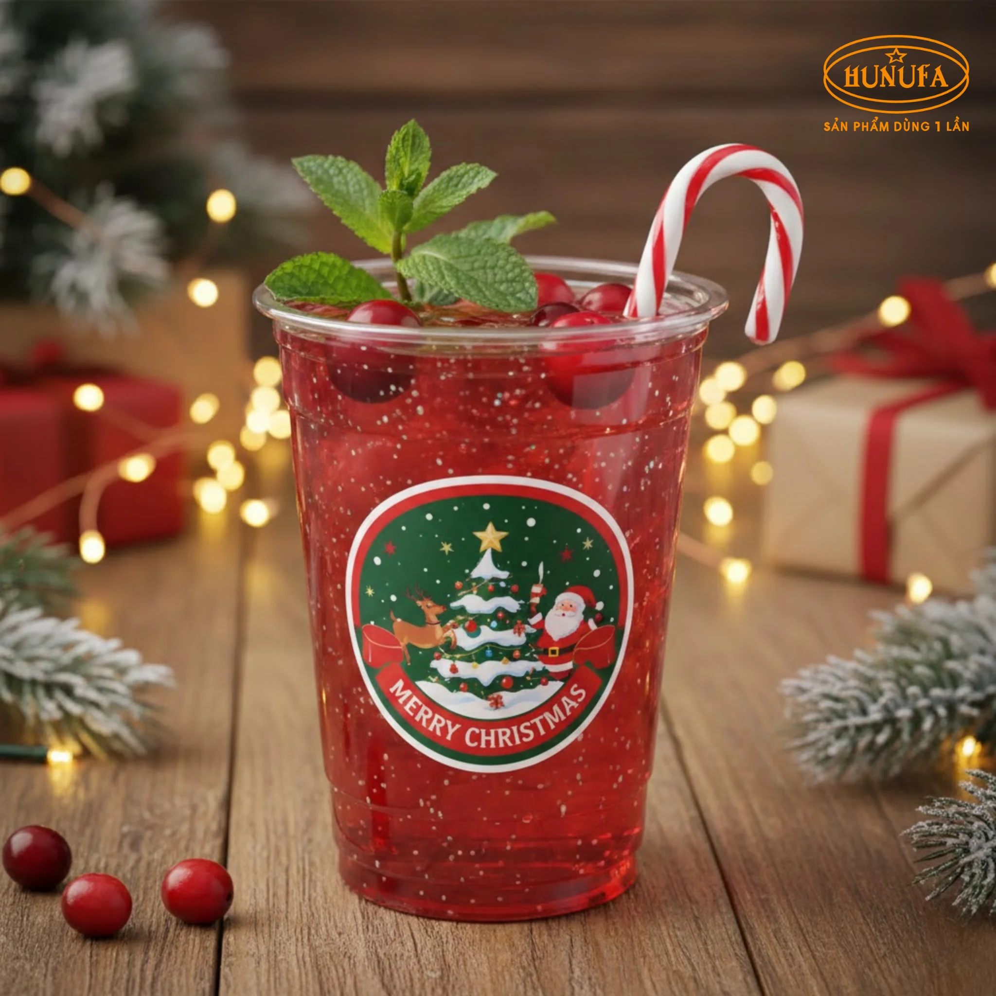 Mẫu ly nhựa Noel / Giáng Sinh thiết kế đẹp, giá tốt 2026