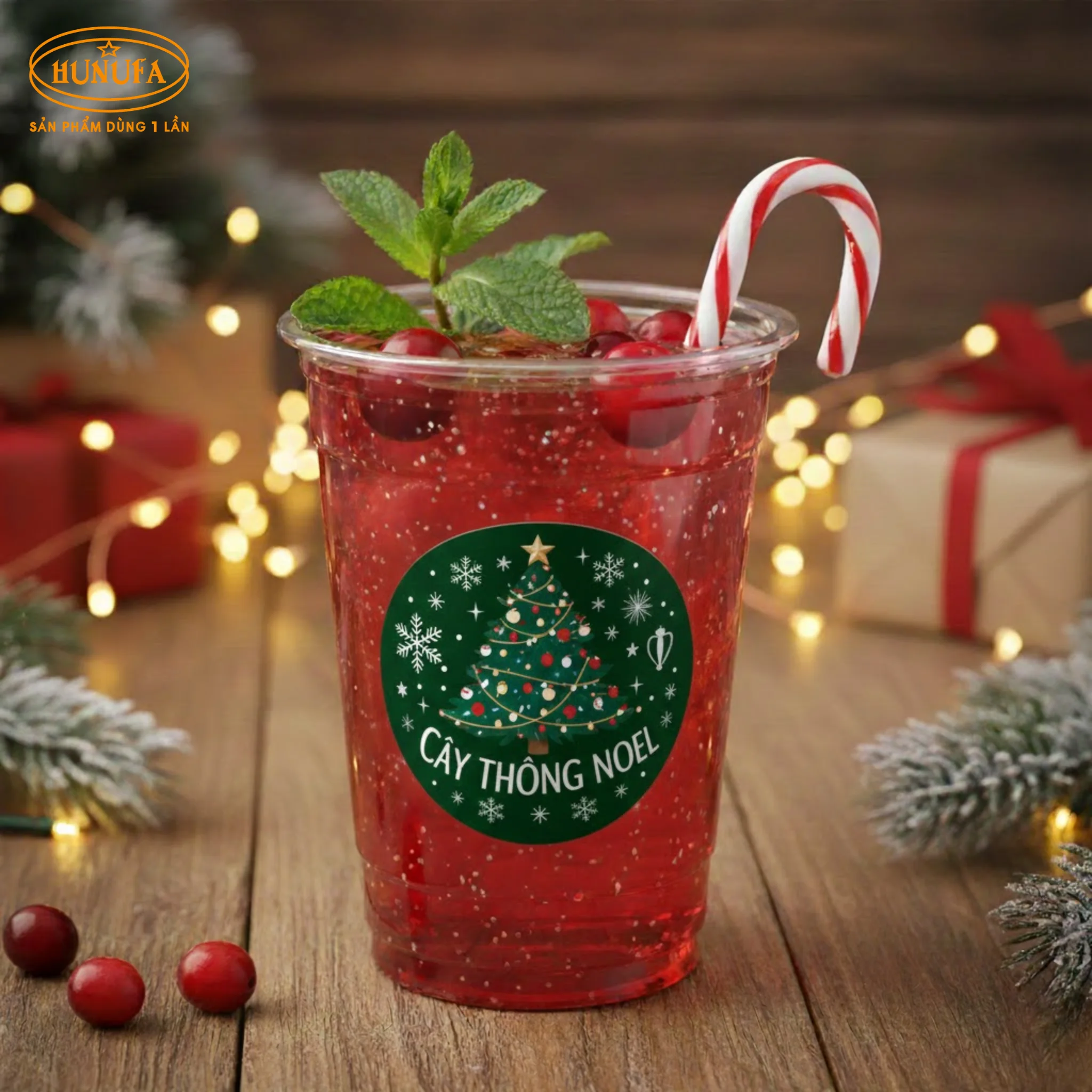 Mẫu ly nhựa Noel / Giáng Sinh thiết kế đẹp, giá tốt 2026