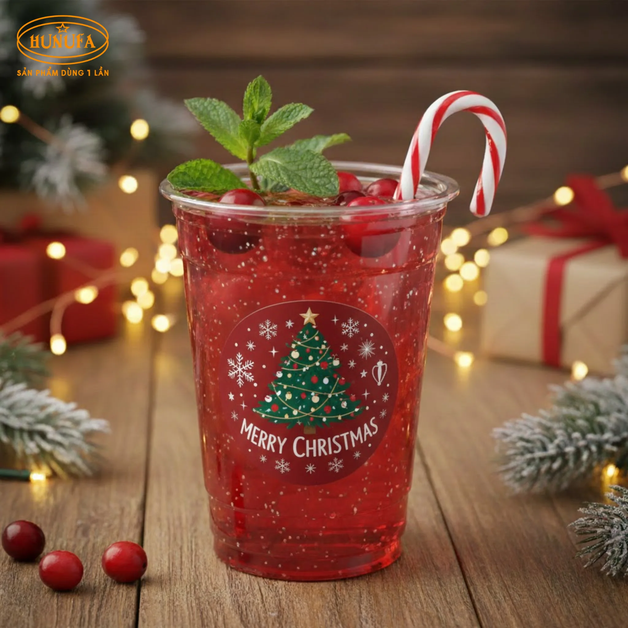 Mẫu ly nhựa Noel / Giáng Sinh thiết kế đẹp, giá tốt 2026
