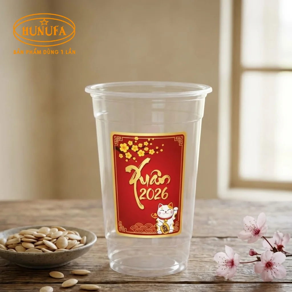 Top 10+ mẫu ly nhựa tết đẹp, tiện lợi cho dịp Năm mới 2026