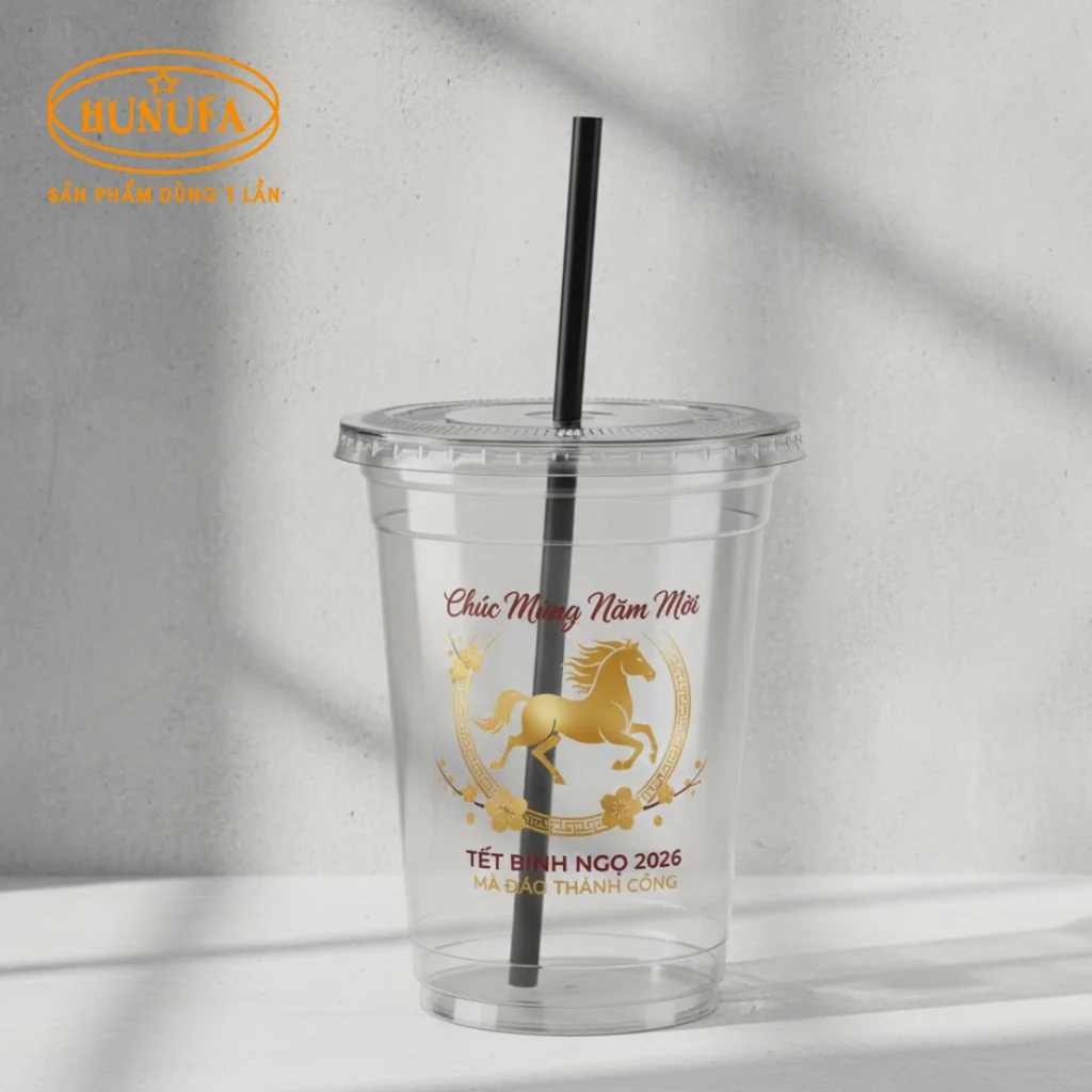 Top 10+ mẫu ly nhựa tết đẹp, tiện lợi cho dịp Năm mới 2026