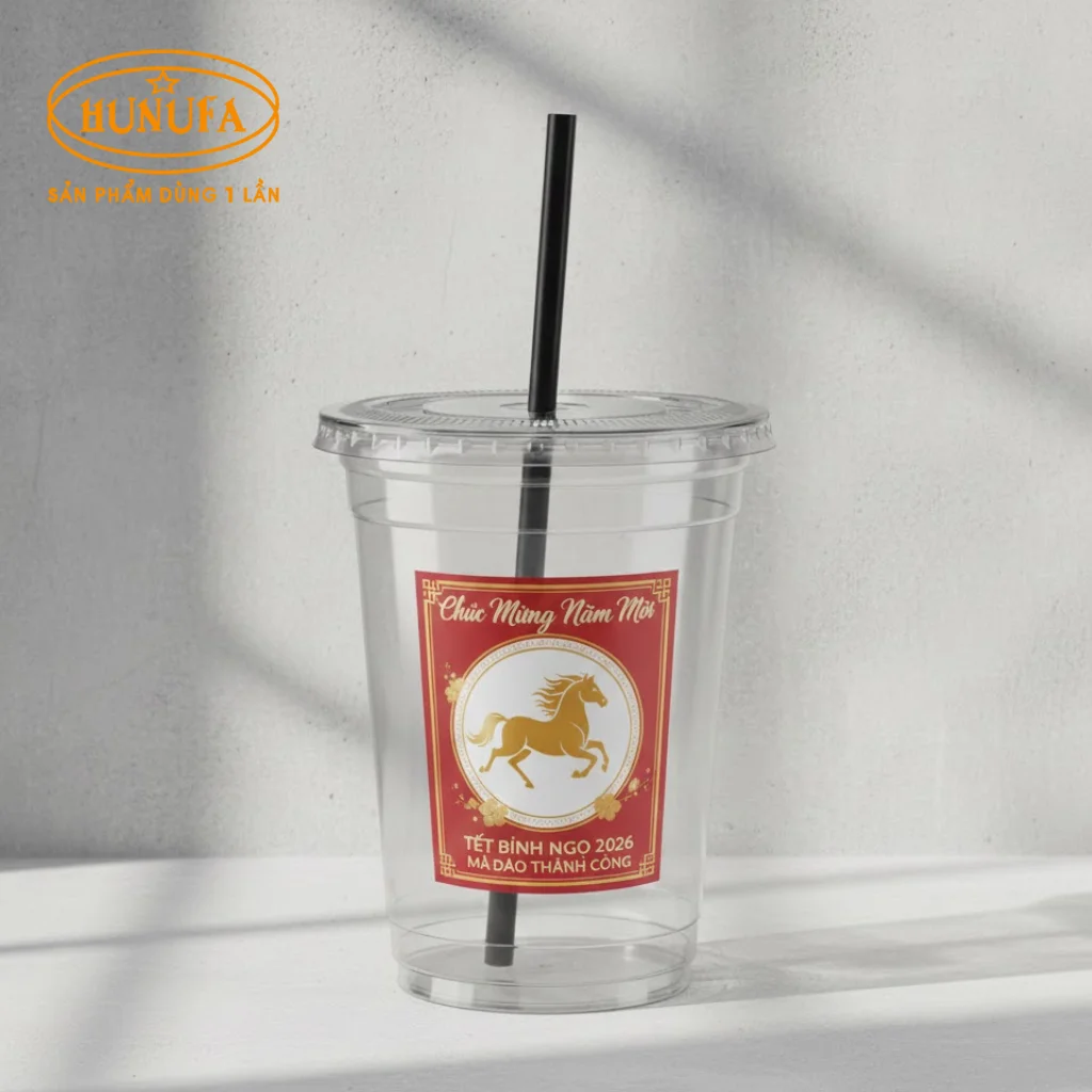 Top 10+ mẫu ly nhựa tết đẹp, tiện lợi cho dịp Năm mới 2026