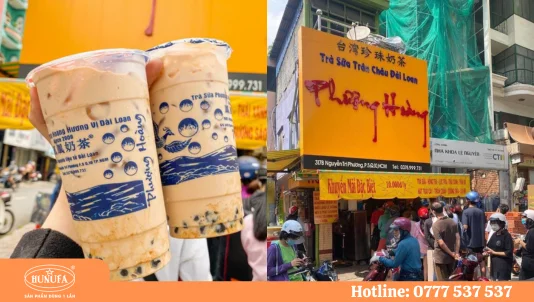 Menu trà sữa Phượng Hoàng có gì khiến khách xếp hàng dài chờ đợi