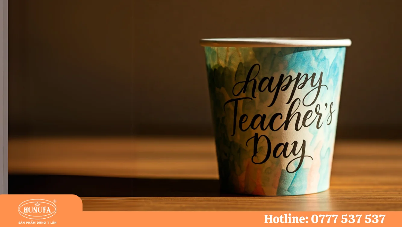 Những mẫu ly giấy chúc mừng ngày 20/11