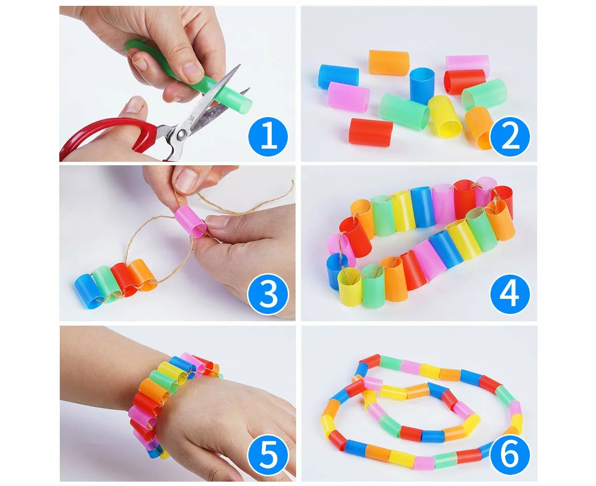 Top 10 cách làm đồ chơi bằng ống hút cho bé