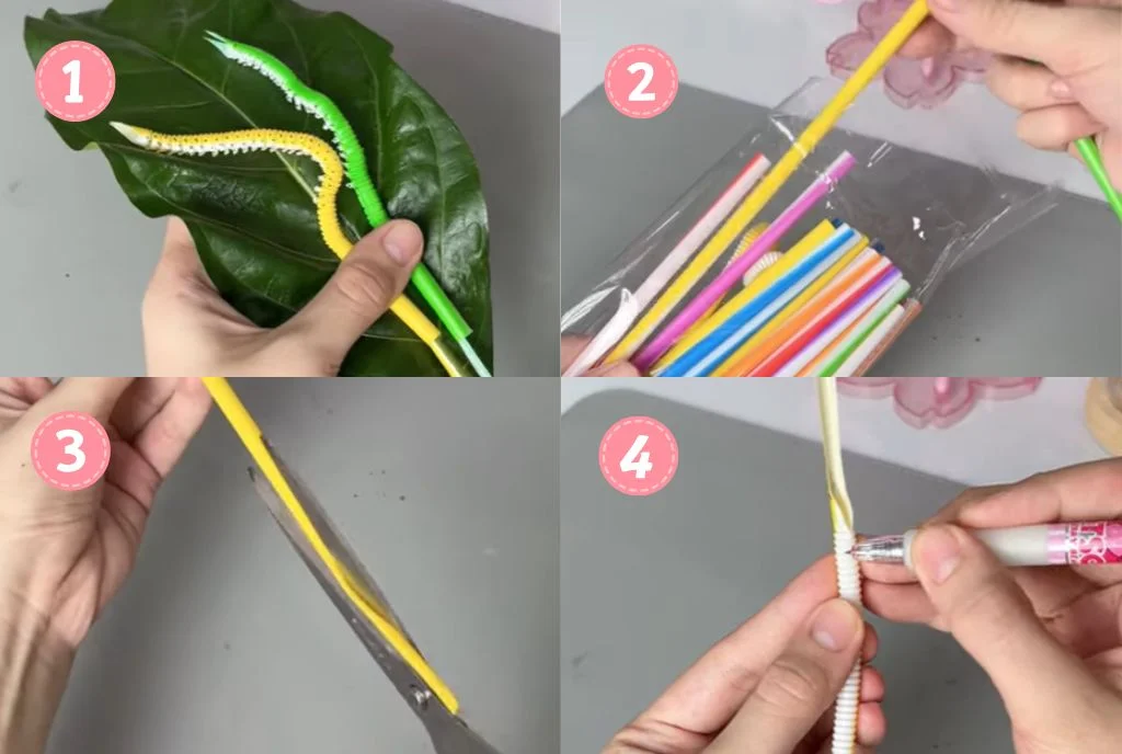 Top 10 cách làm đồ chơi bằng ống hút cho bé