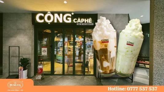 Menu Cộng Cà phê