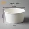 Tô giấy 750ml / Bát giấy 750ml (~24oz)