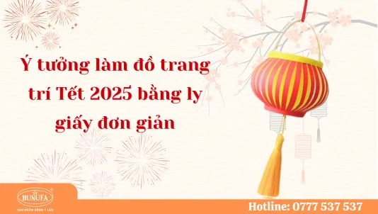 làm đồ trang trí tết 2025