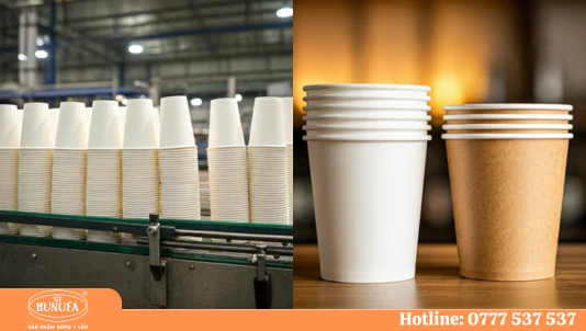 Ly giấy, cốc giấy dùng 1 lần mua ở đâu giá rẻ mà chất lượng