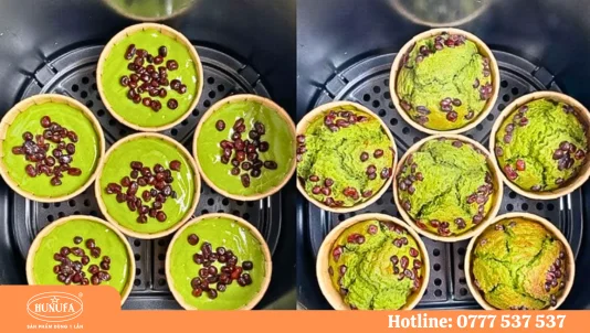 Hướng dẫn làm bánh bông lan nướng bằng tô giấy - Hunufa