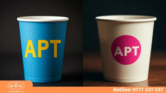 Ly giấy APT đẹp, nhiều dung tích và nơi in ấn ly giấy tốt