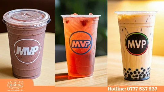 Ly nhựa MVP dày đẹp thẩm mỹ cao, giúp thương hiệu phát triển