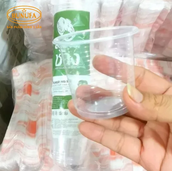 Mẫu ly nhựa nhỏ, cốc nhựa nhỏ, dùng 1 lần giá tốt đủ dung tích