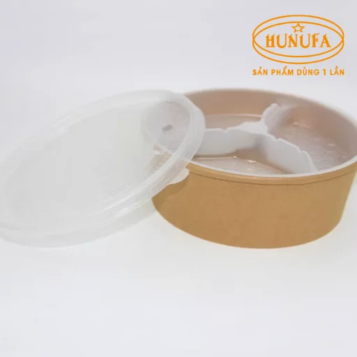 Tô giấy 2 ngăn / Bát giấy 2 ngăn