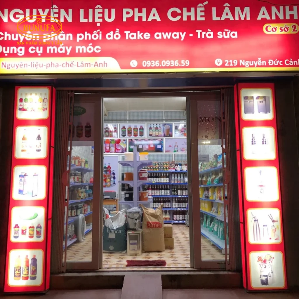 các nhà cung cấp nguyên liệu trà sữa