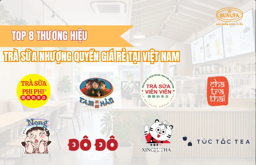 các thương hiệu trà sữa nhượng quyền