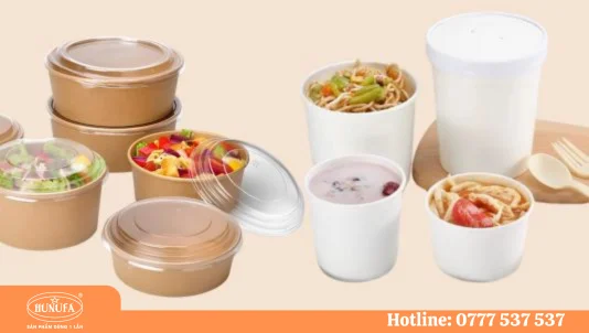 kích thước tô giấy