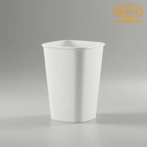 Ly giấy vuông/ Cốc giấy vuông in ấn logo đẹp giá tốt