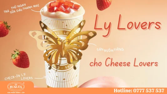Hẹn hò mùa Valentine cùng Ly Lovers của Cheese Coffee