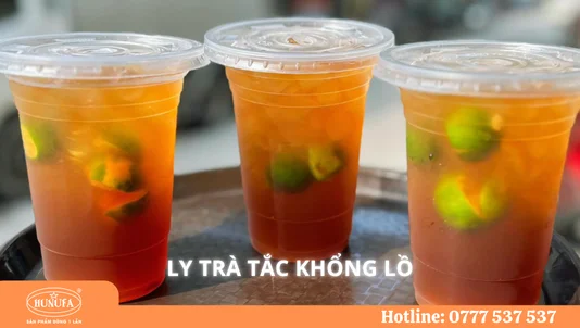ly trà tắc khổng lồ