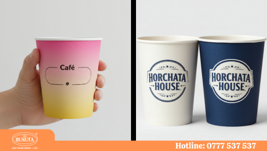 Các loại ly giấy sử dụng phổ biến hiện nay