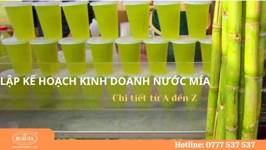 khởi nghiệp bán nước mía