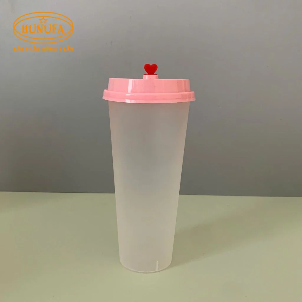 ly nhựa nhám nắp tim