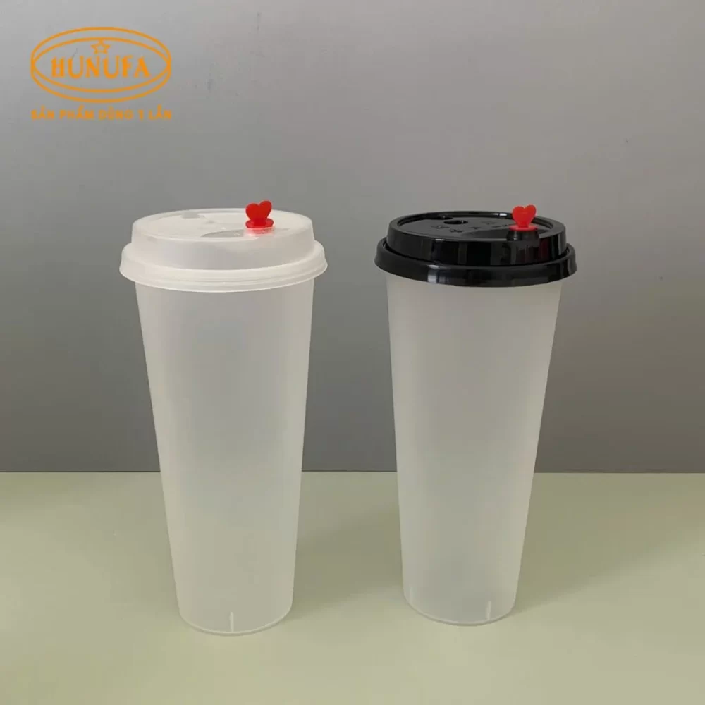 ly nhựa nhám nắp tim