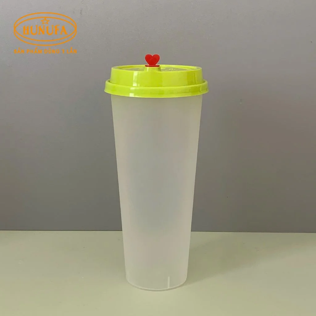 ly nhựa nhám nắp tim