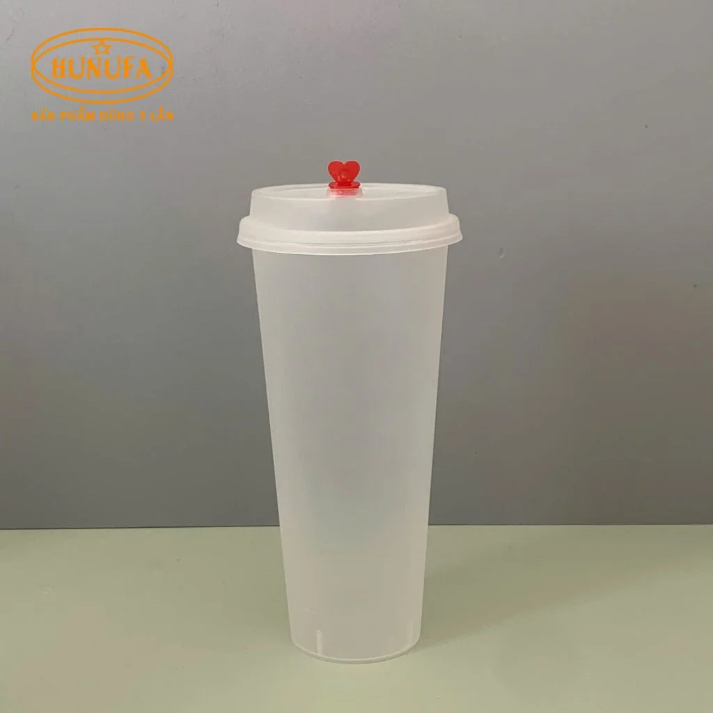 ly nhựa nhám nắp tim