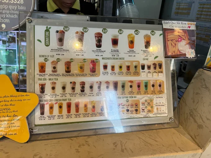 Tổng hợp 30+ mẫu menu quán trà sữa ăn vặt đẹp, đơn giản, độc đáo 2025