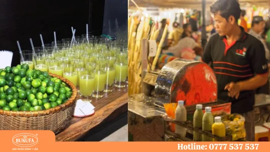 nhượng quyền nước mía