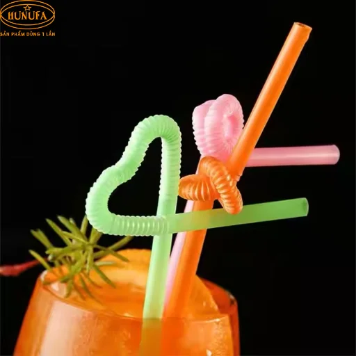 Cách tạo hình ống hút nghệ thuật đẹp, sáng tạo