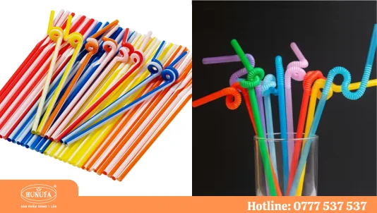 Cách tạo hình ống hút nghệ thuật đẹp, sáng tạo