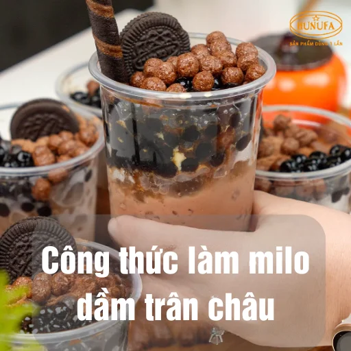 công thức milo dầm