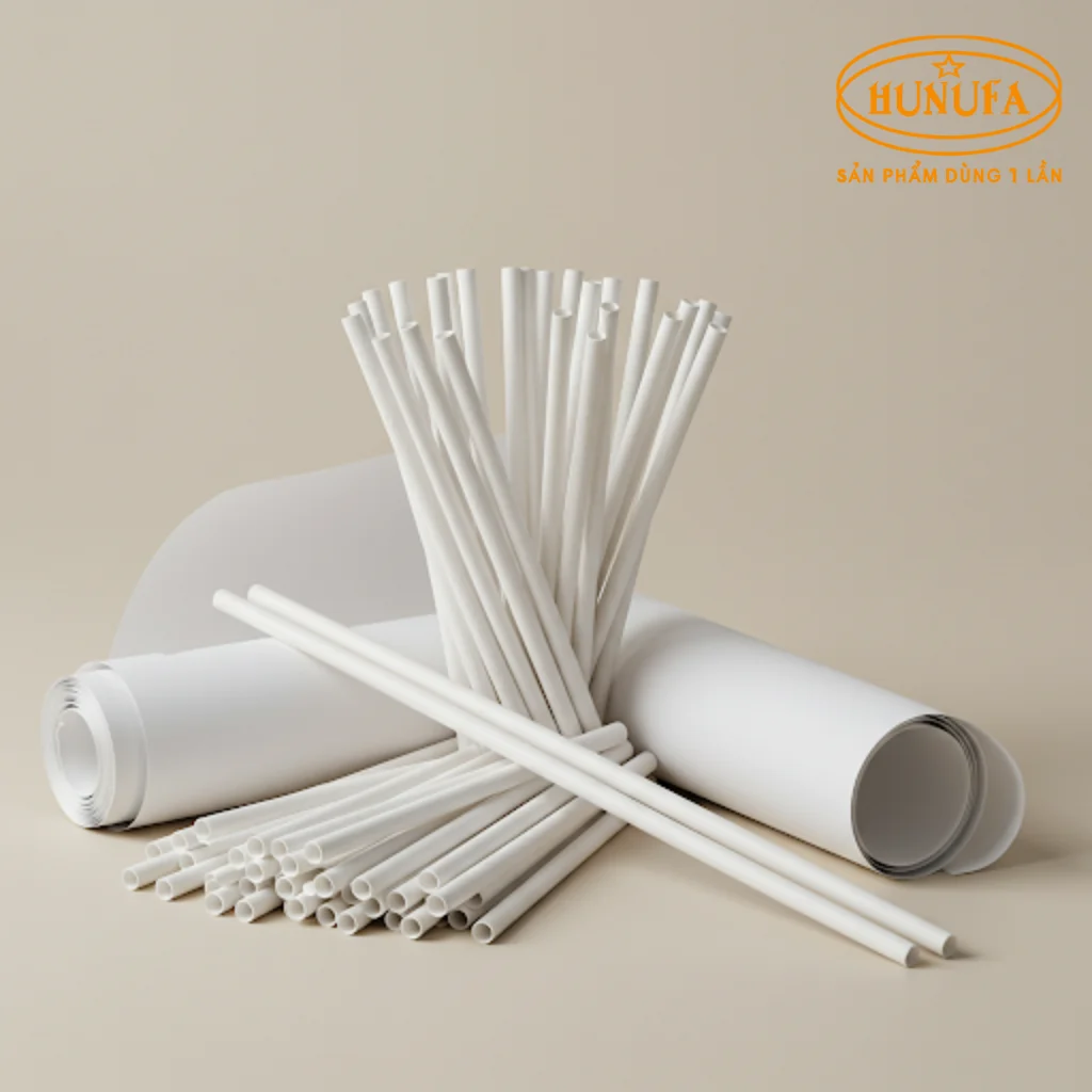 Giấy làm ống hút là giấy gì ? Có an toàn không ?