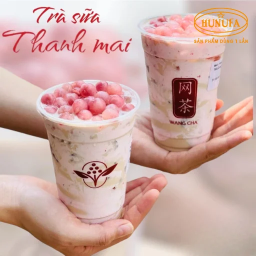 2 ly trà sữa
