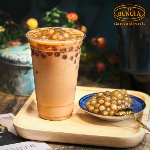 hình ảnh ly trà sữa