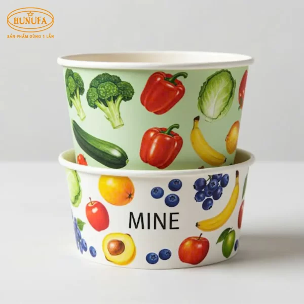 In tô giấy, in bát giấy đẹp, theo yêu cầu, chất lượng cao, giá sỉ rẻ
