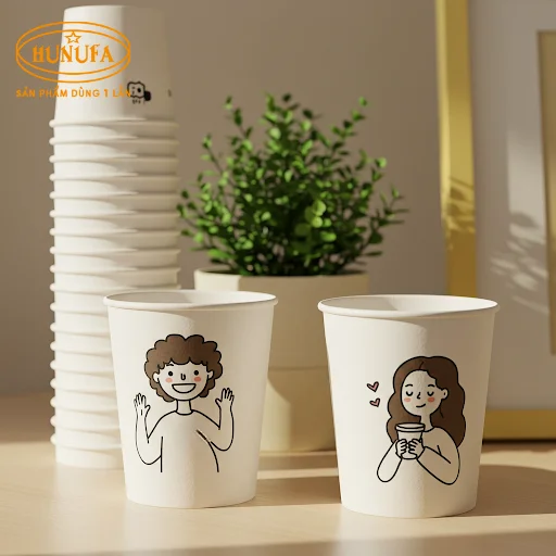Mẫu in ly giấy cafe giá rẻ, đẹp, ấn tượng và địa chỉ in ly giấy uy tín