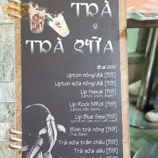 mẫu menu quán cà phê đẹp