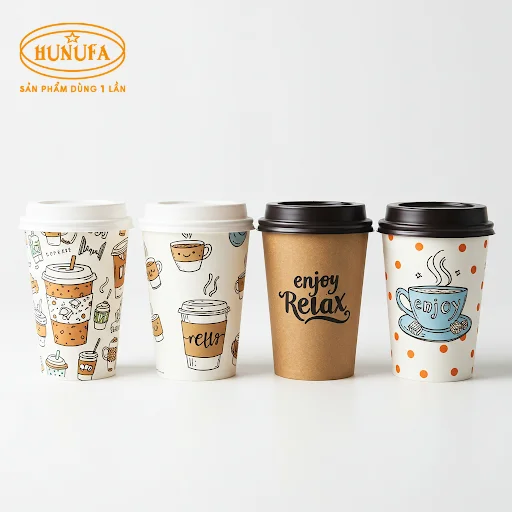 Mua ly giấy ở đâu HCM chất lượng, giá sỉ tốt, đủ dung tích